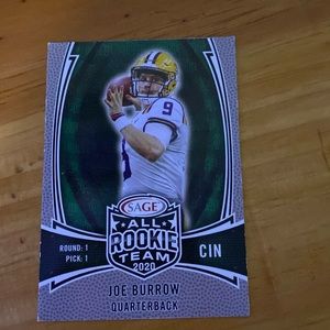 Joe Burrow Rookie